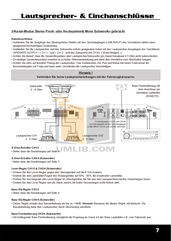 PDF manual for Hifonics Speaker SQ-154