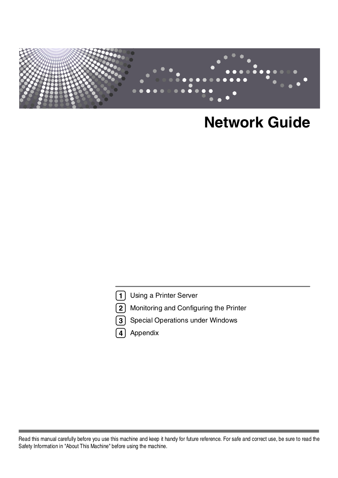 pdf for Ricoh Multifunction Printer Aficio 1045 manual