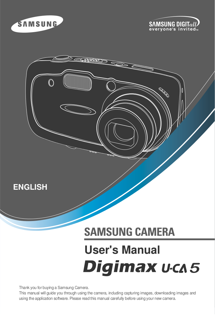Samsung Digimax U-Ca5 Manual