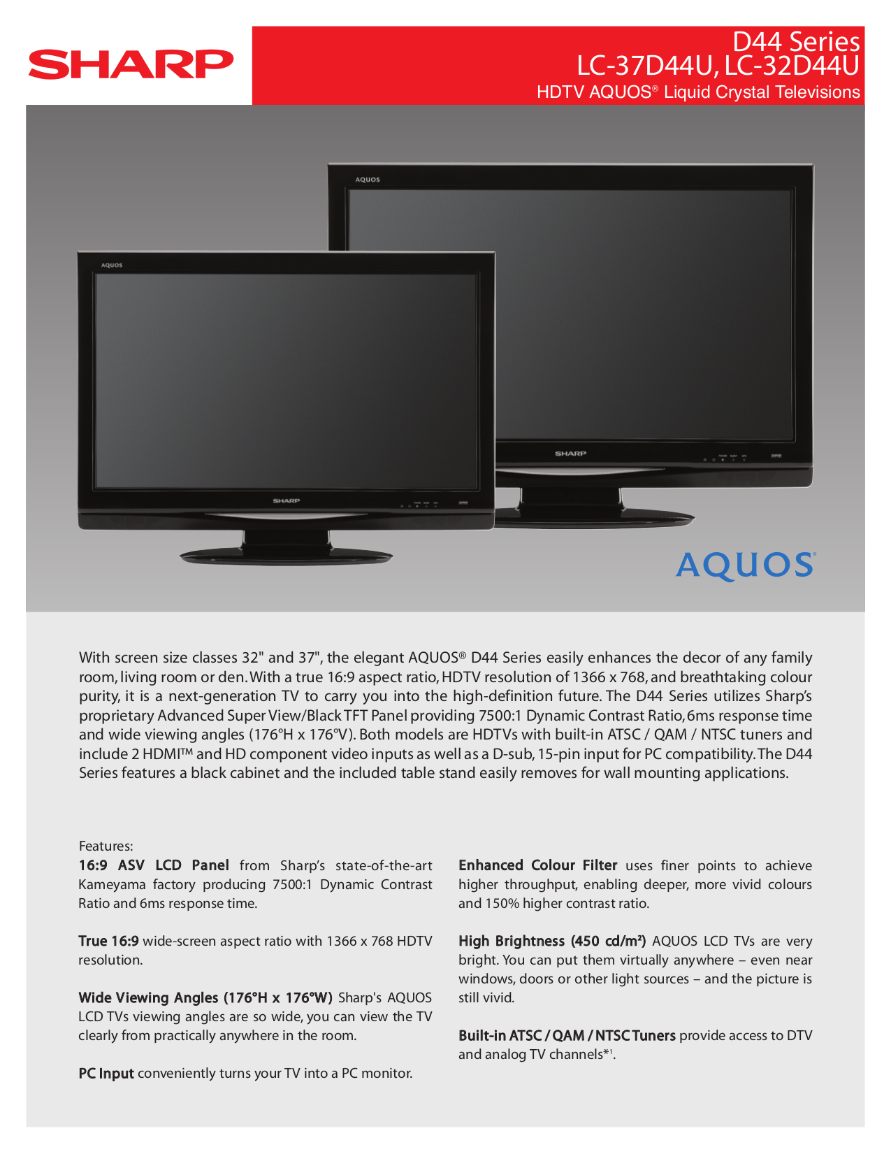 Sharp aquos tv manual download video