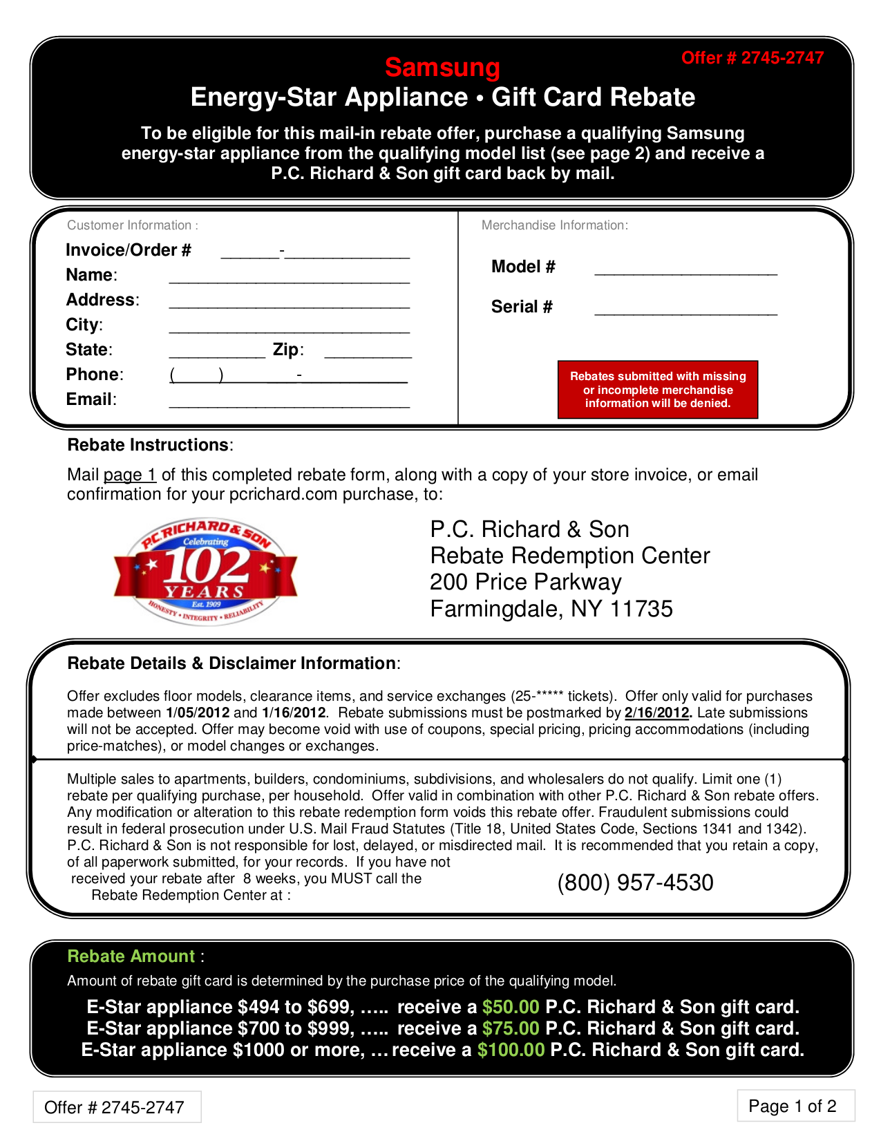 pdf for Samsung Refrigerator RF197ACPN manual