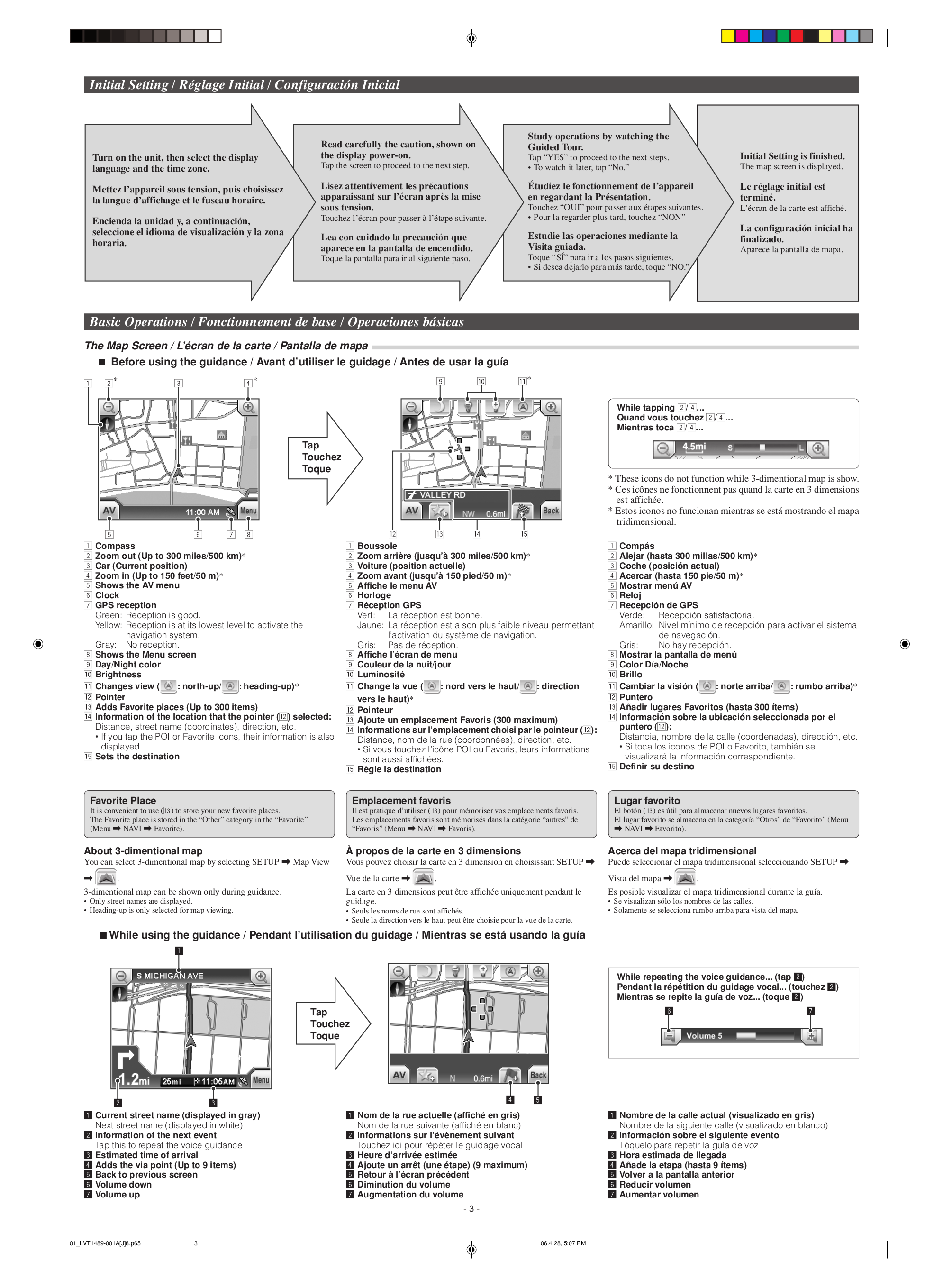 JVC GPS KV-PX9B pdf page preview .