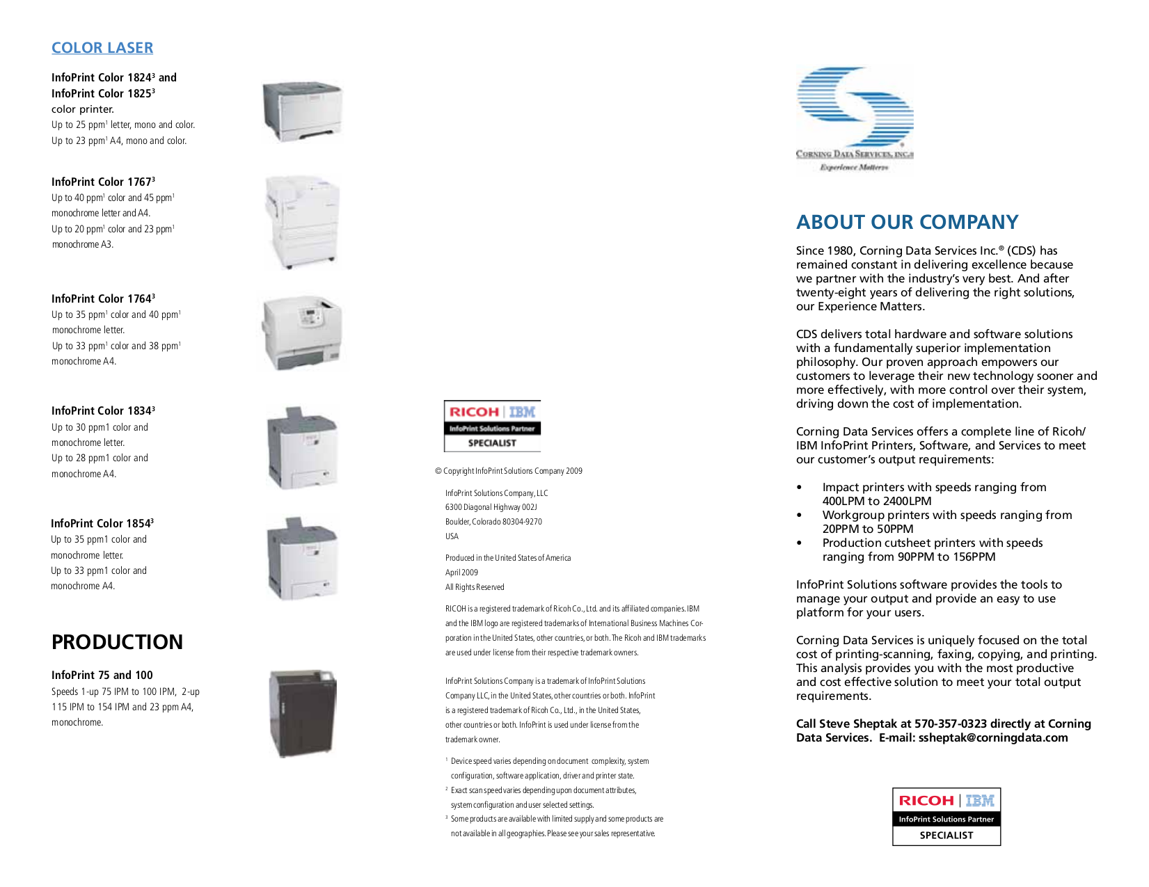 pdf for IBM Multifunction Printer InfoPrint 1759 manual