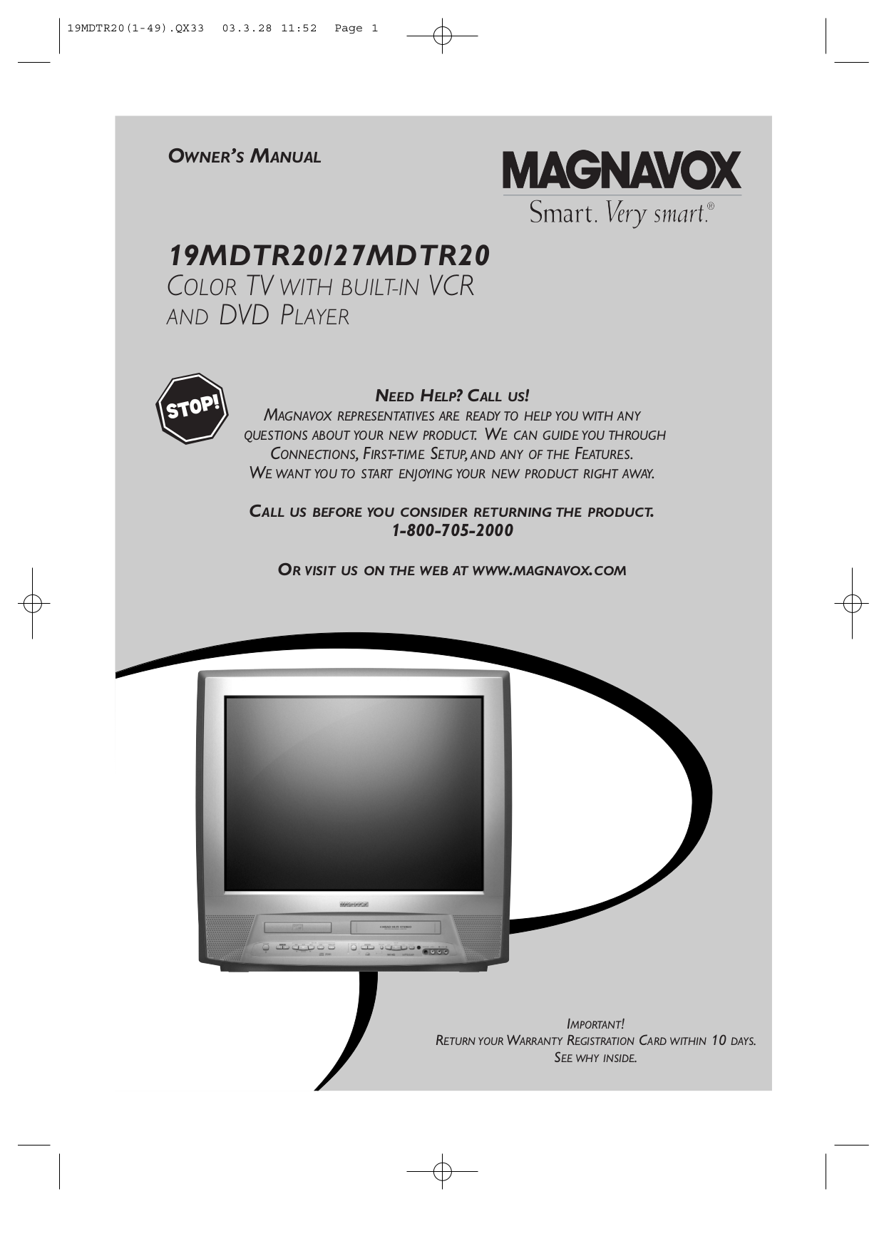 pdf for philips tv 19mdtr20 manual ...