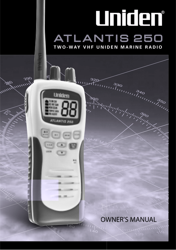 Download free pdf for Uniden ATLANTIS 2way Radio manual