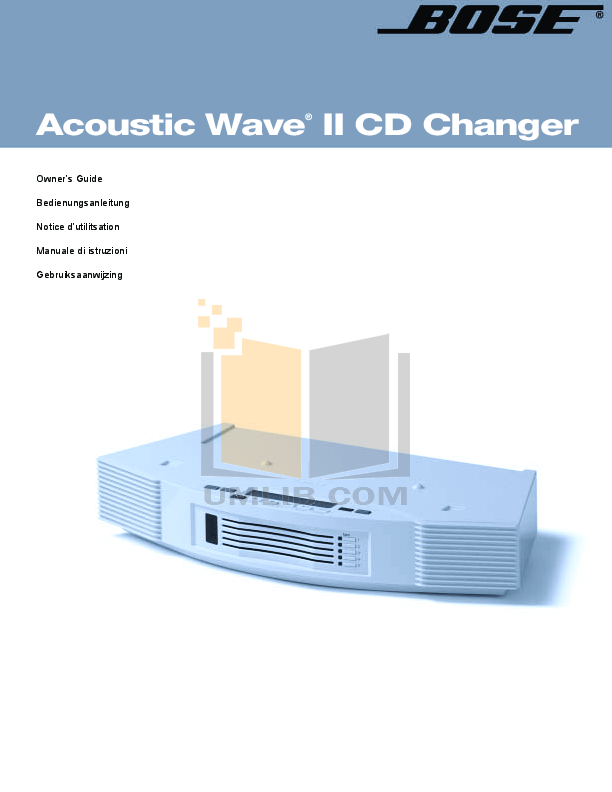 Bose Wave Manual Download Bose Wave Manual Download