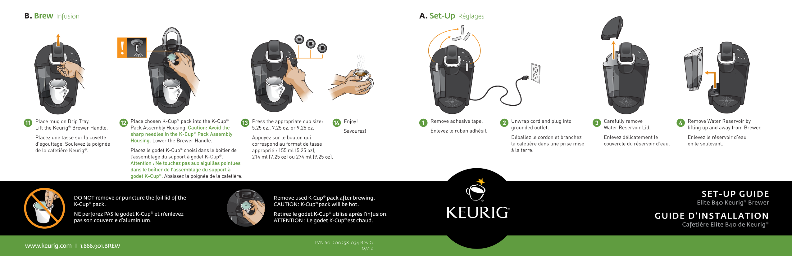 Keurig elite b40