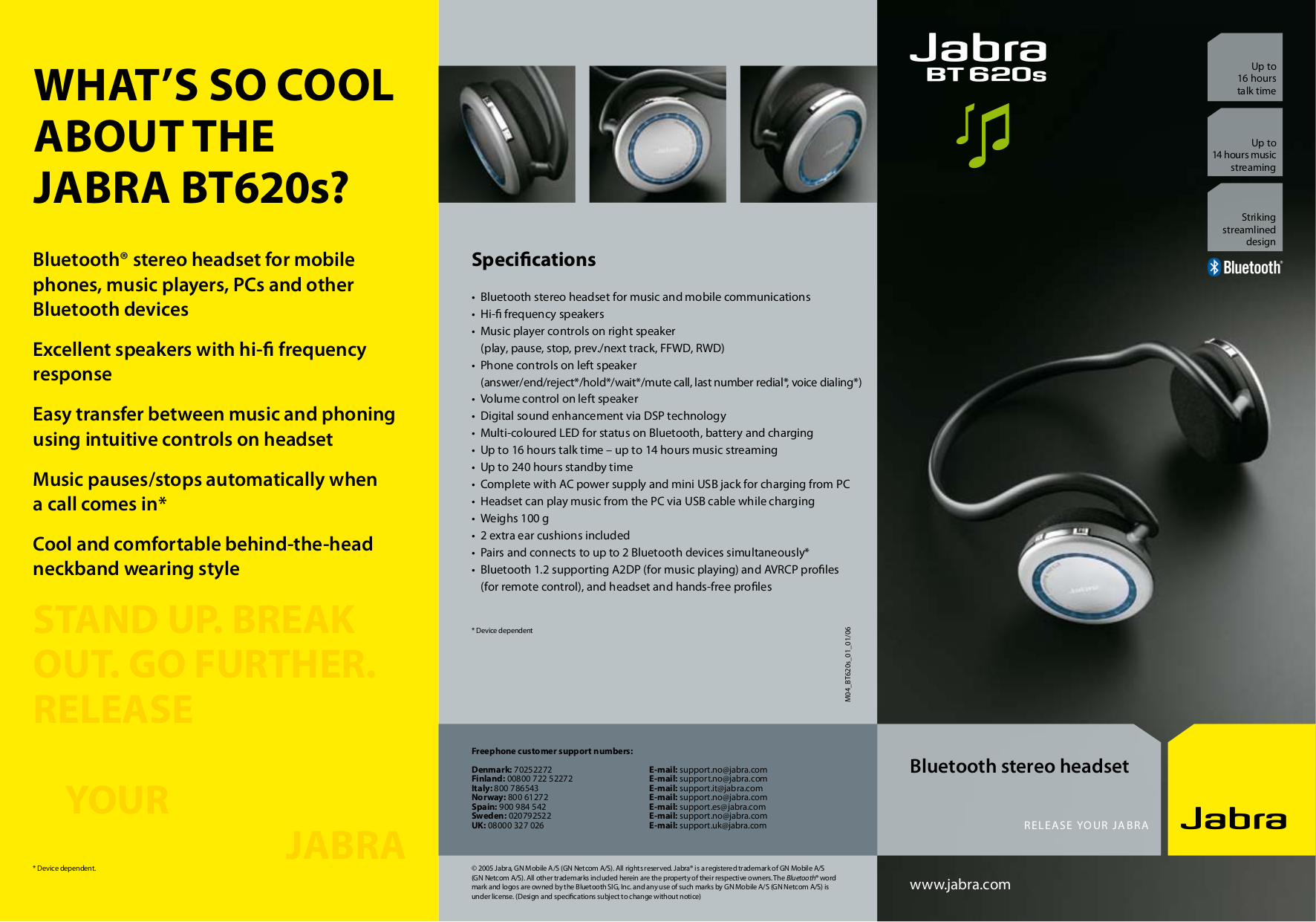 Инструкция к jabra bt620s