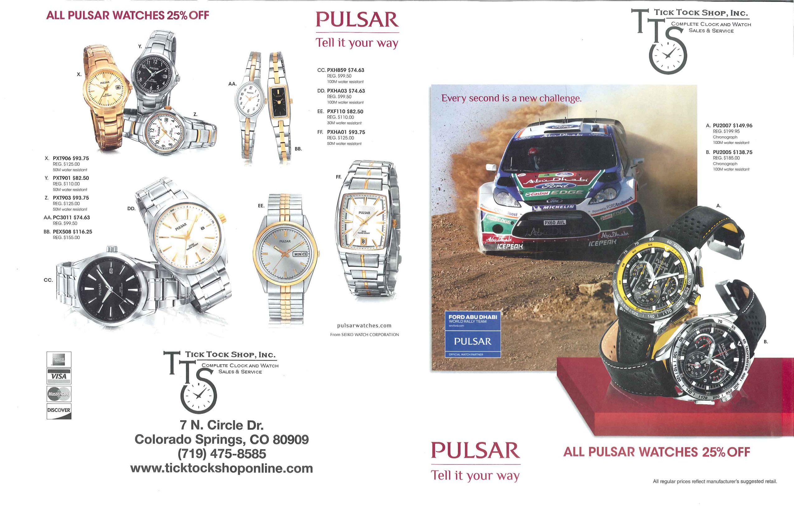 PDF manual for Pulsar Watch PEG705