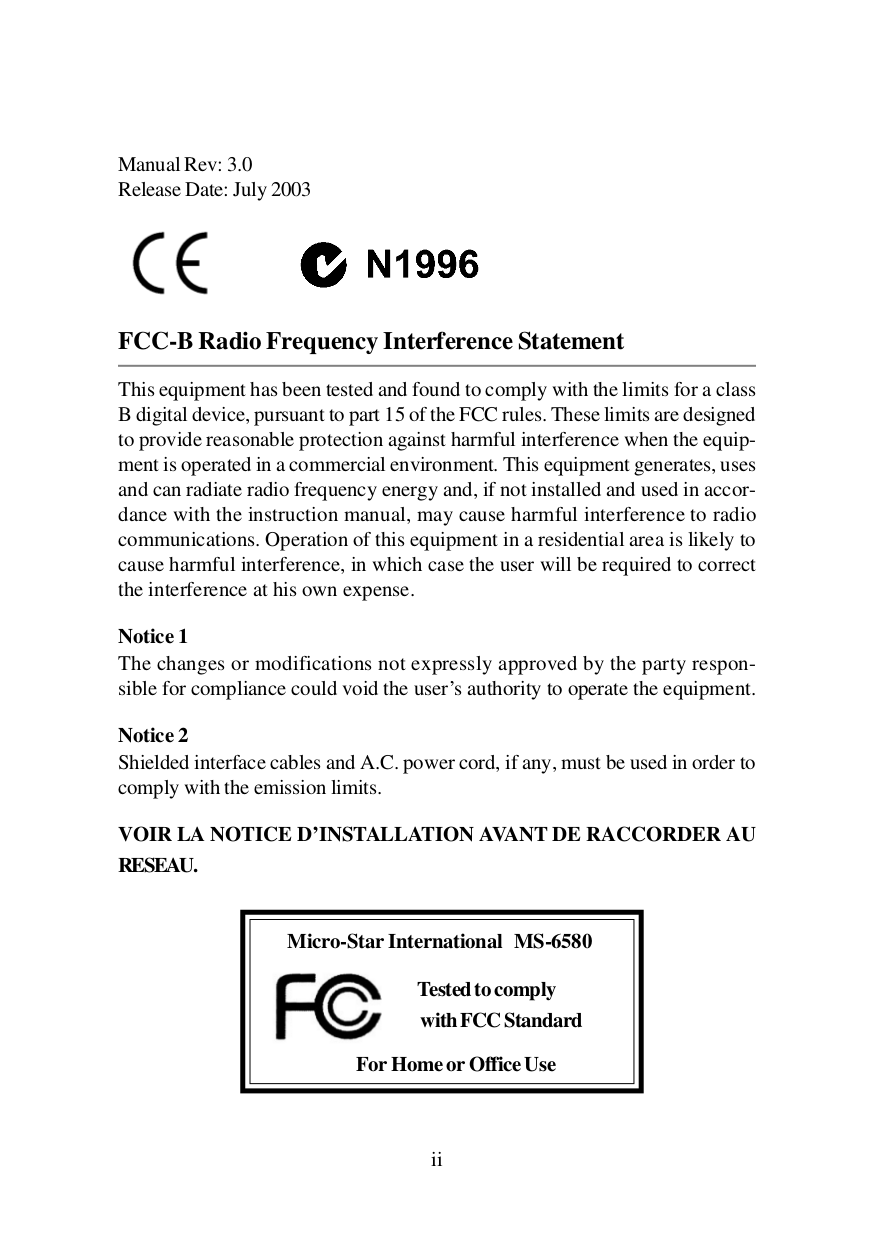 Msi N1996 Motherboard User Manual Pdf Tyodyramma S Ownd