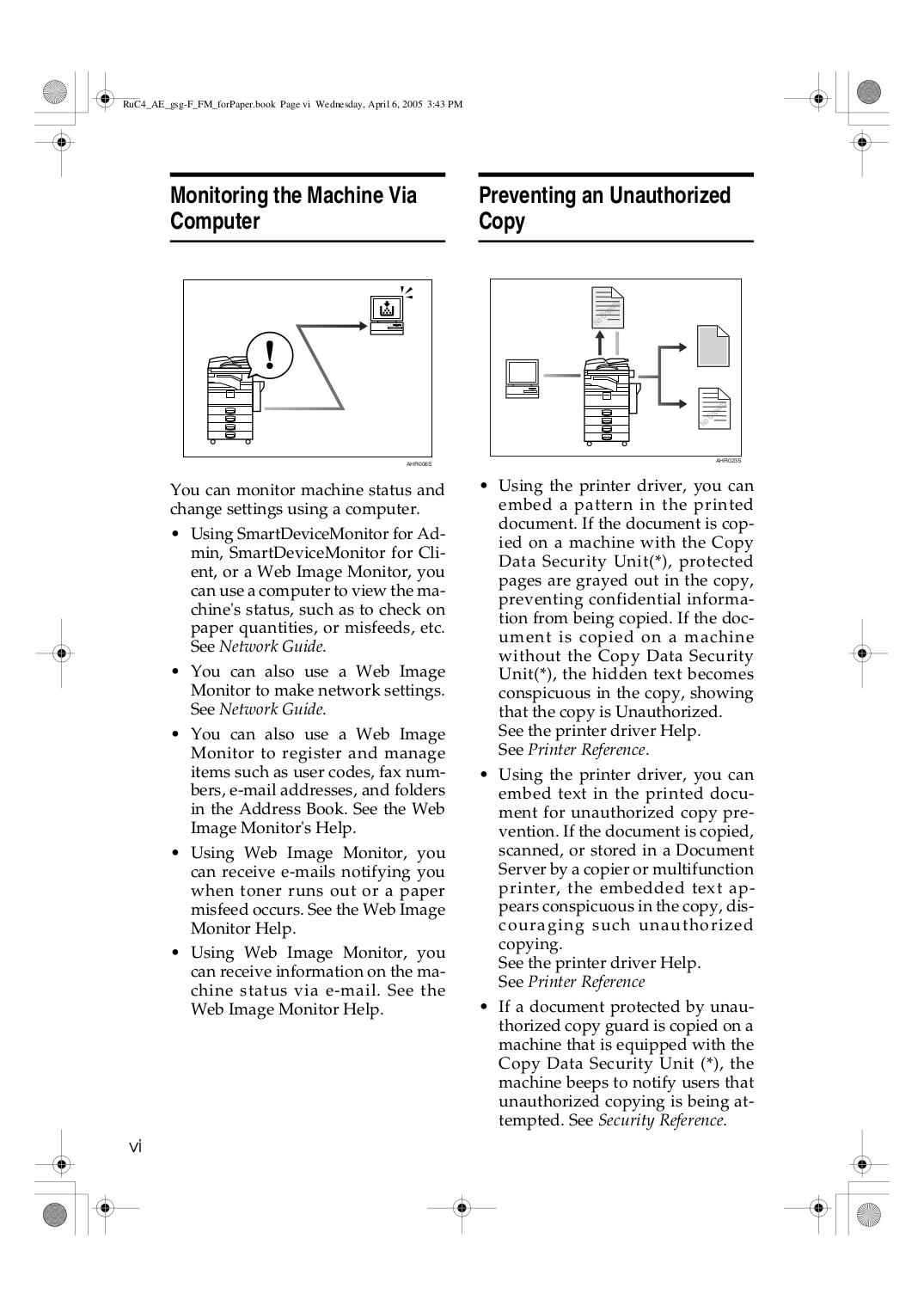 ... Ricoh Multifunction Printer Aficio 3025 pdf page preview