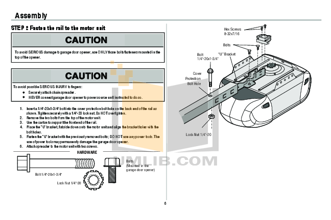 PDF manual for Chamberlain Other 3000 Garage Door Openers