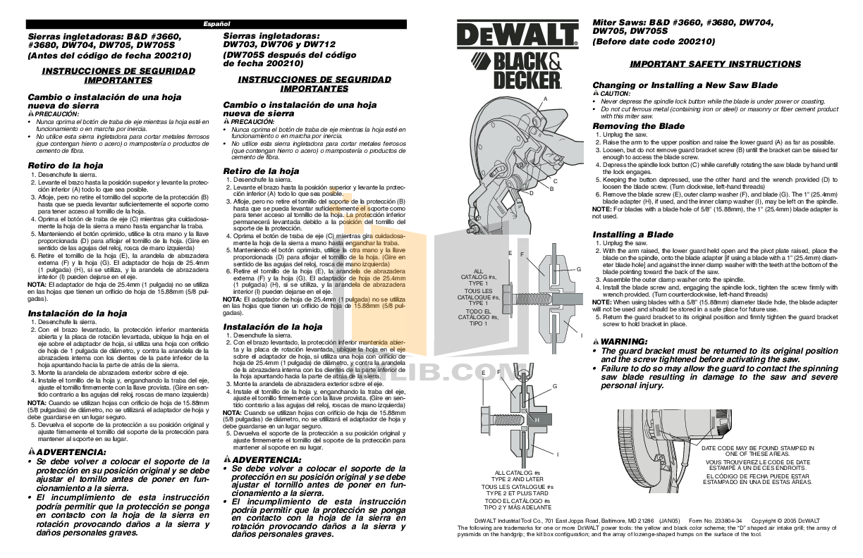 DEWALT DW706 MANUAL PDF