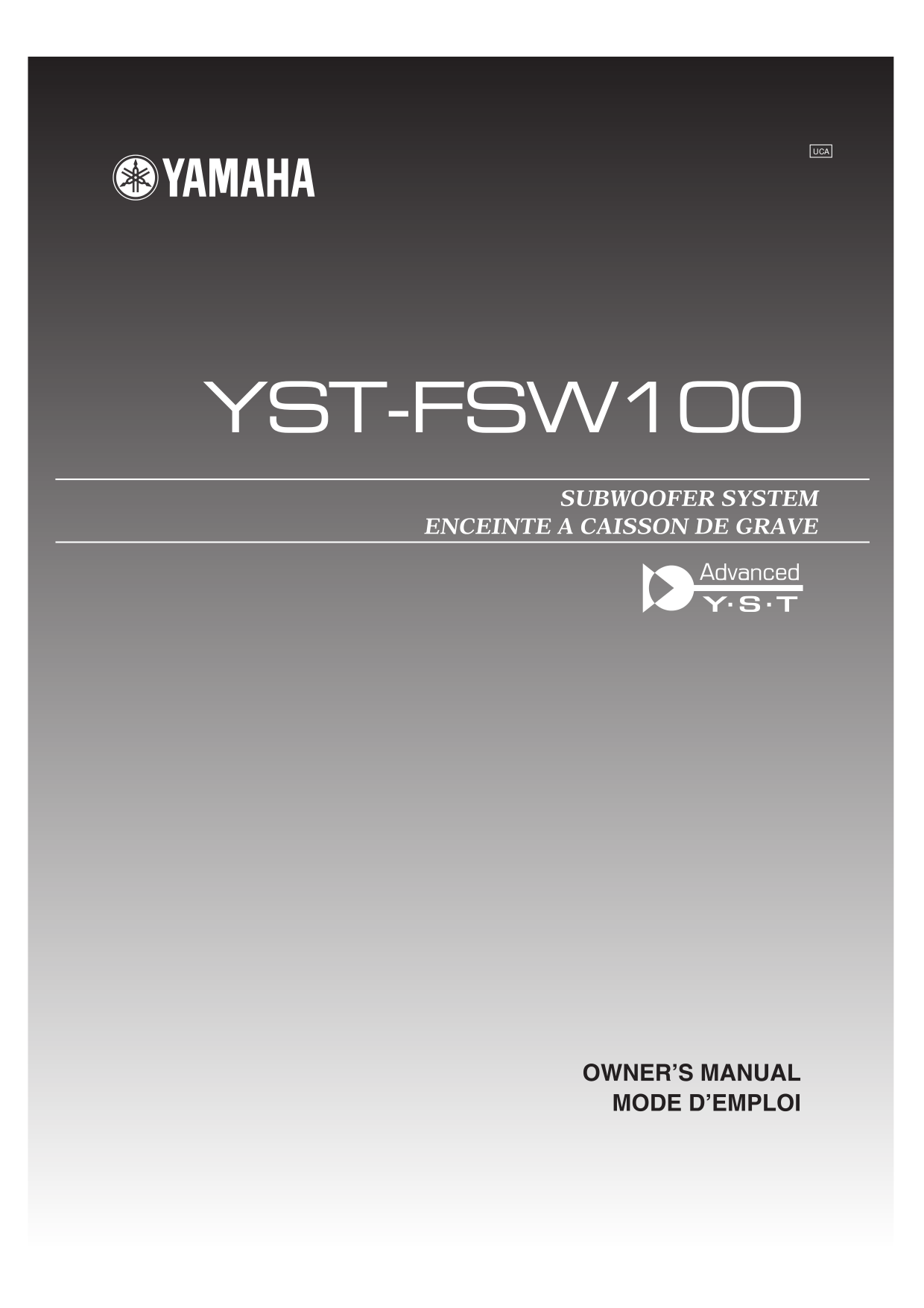 ... Array - download free pdf for yamaha yst sw100 subwoofer manual rh umlib com