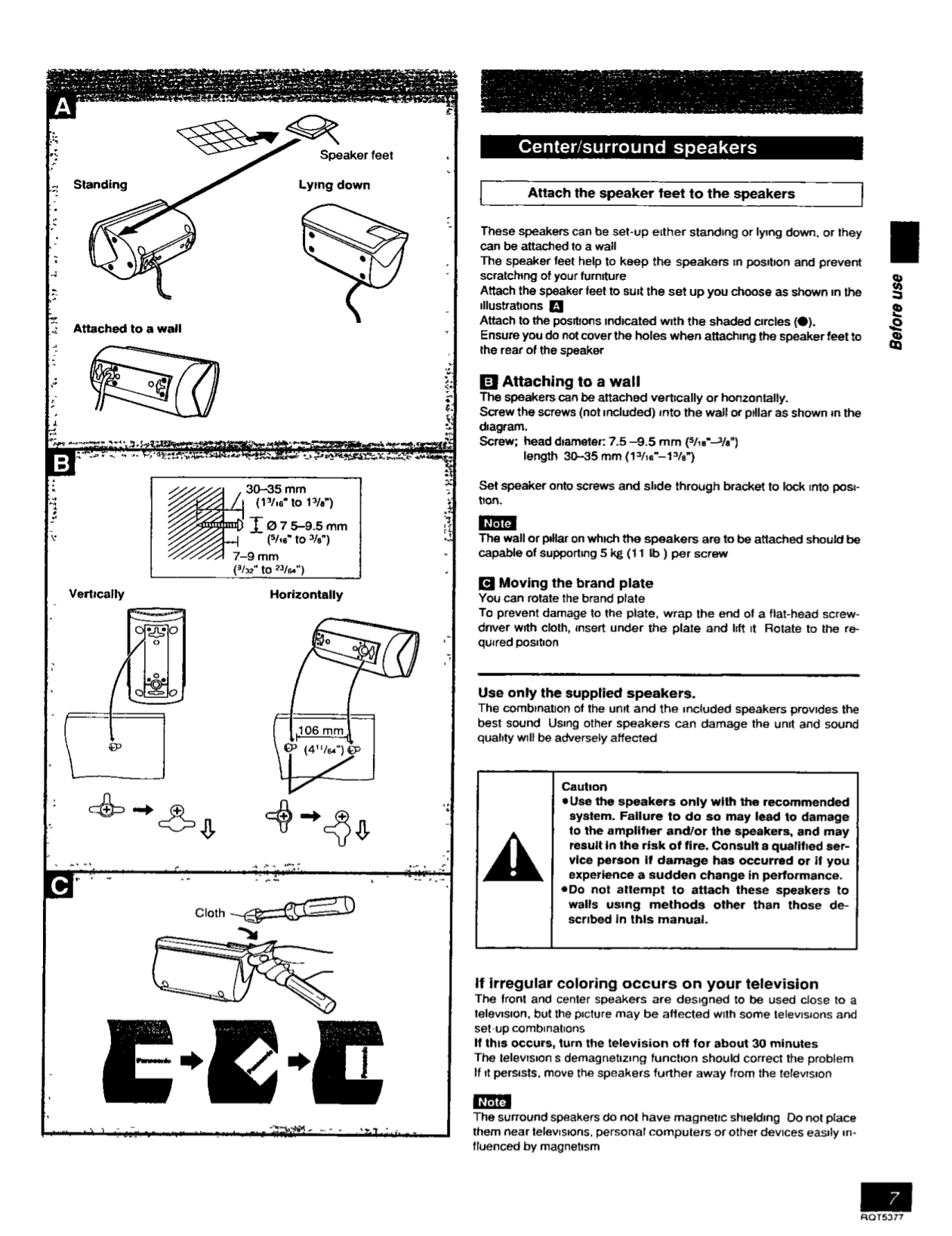 Pdf Manual For Panasonic Home Theater Sc-pm08