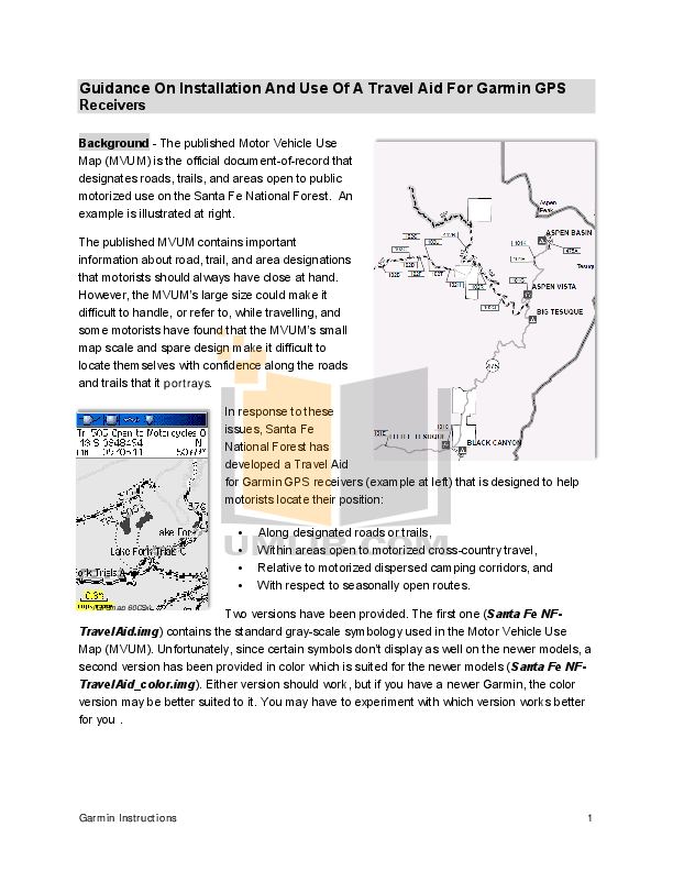 PDF manual for Garmin GPS GPSMAP 520