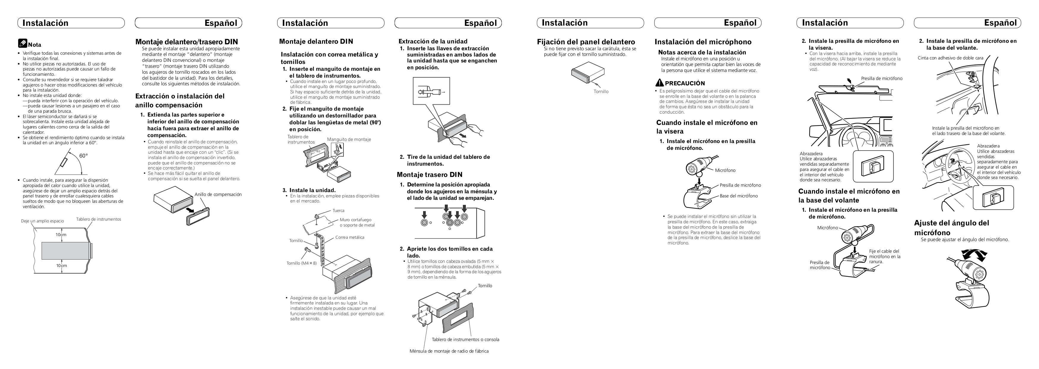 PDF manual for Pioneer Car Receiver DEH-P6100BT
