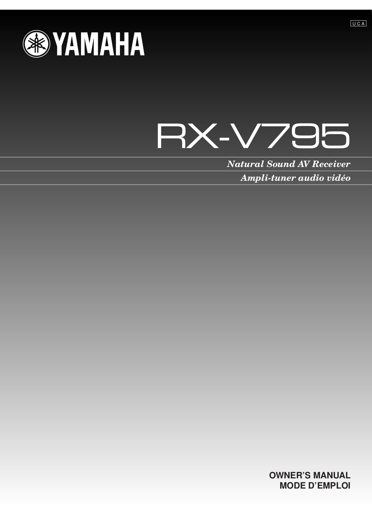 ... Array - download free pdf for yamaha rx v795 receiver manual rh umlib  com