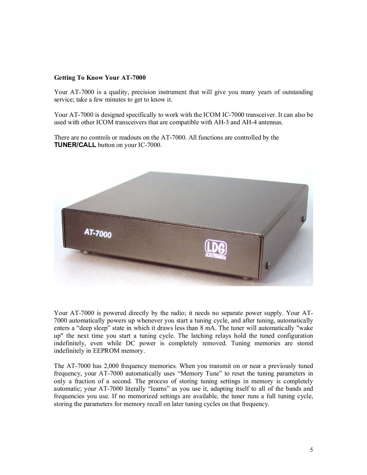 Pdf Manual For Icom Other Ah 4 Antenna Tuner