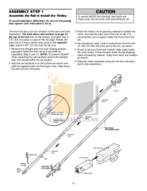 Pdf Manual For Chamberlain Other Whisper Drive 248739 Garage Door Chamberlain Other Whisper Drive 248739 Garage Door Openers Pdf Page Preview