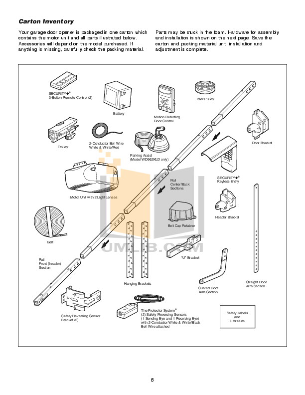 Pdf Manual For Chamberlain Other Whisper Drive 248739 Garage Door Chamberlain Other Whisper Drive 248739 Garage Door Openers Pdf Page Preview