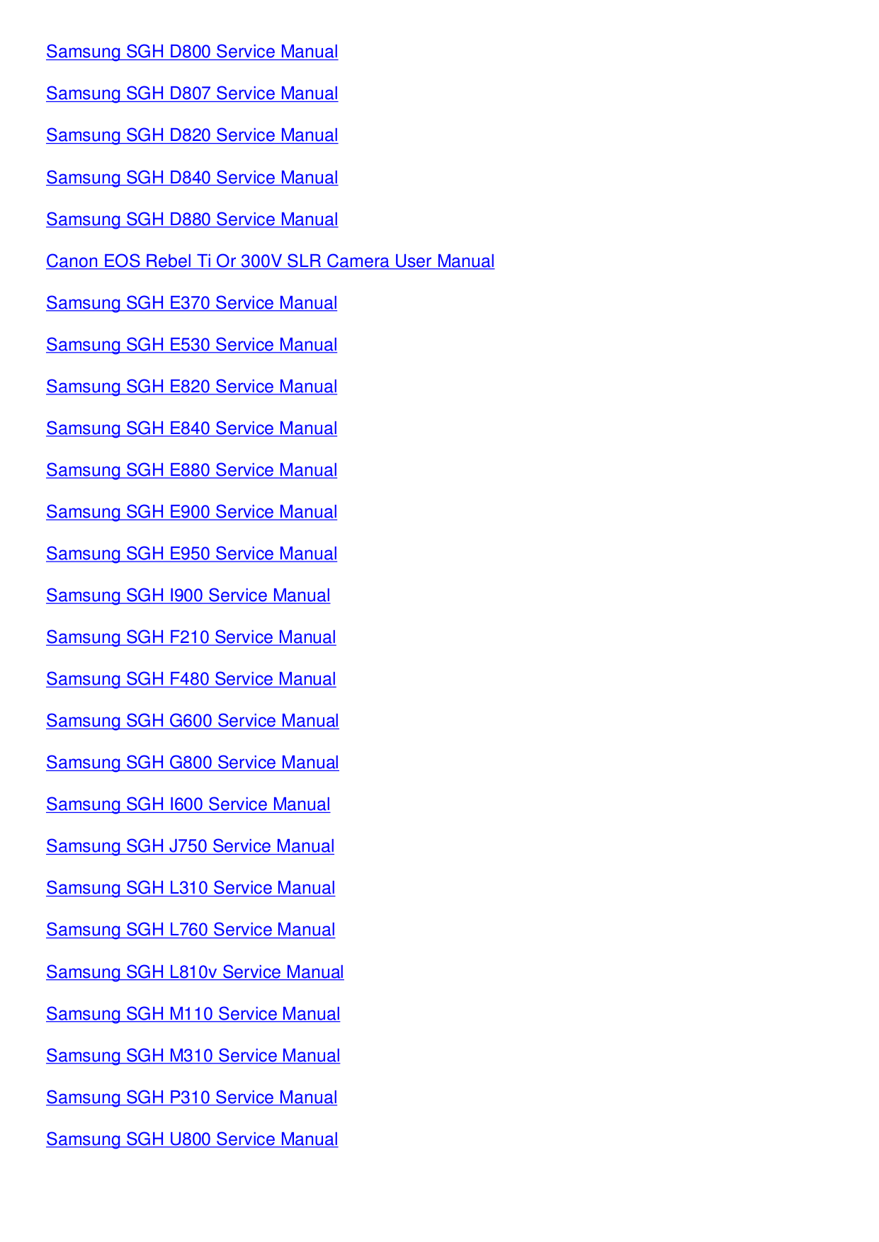 ... Samsung Cell Phone SGH-D840 pdf page preview ...