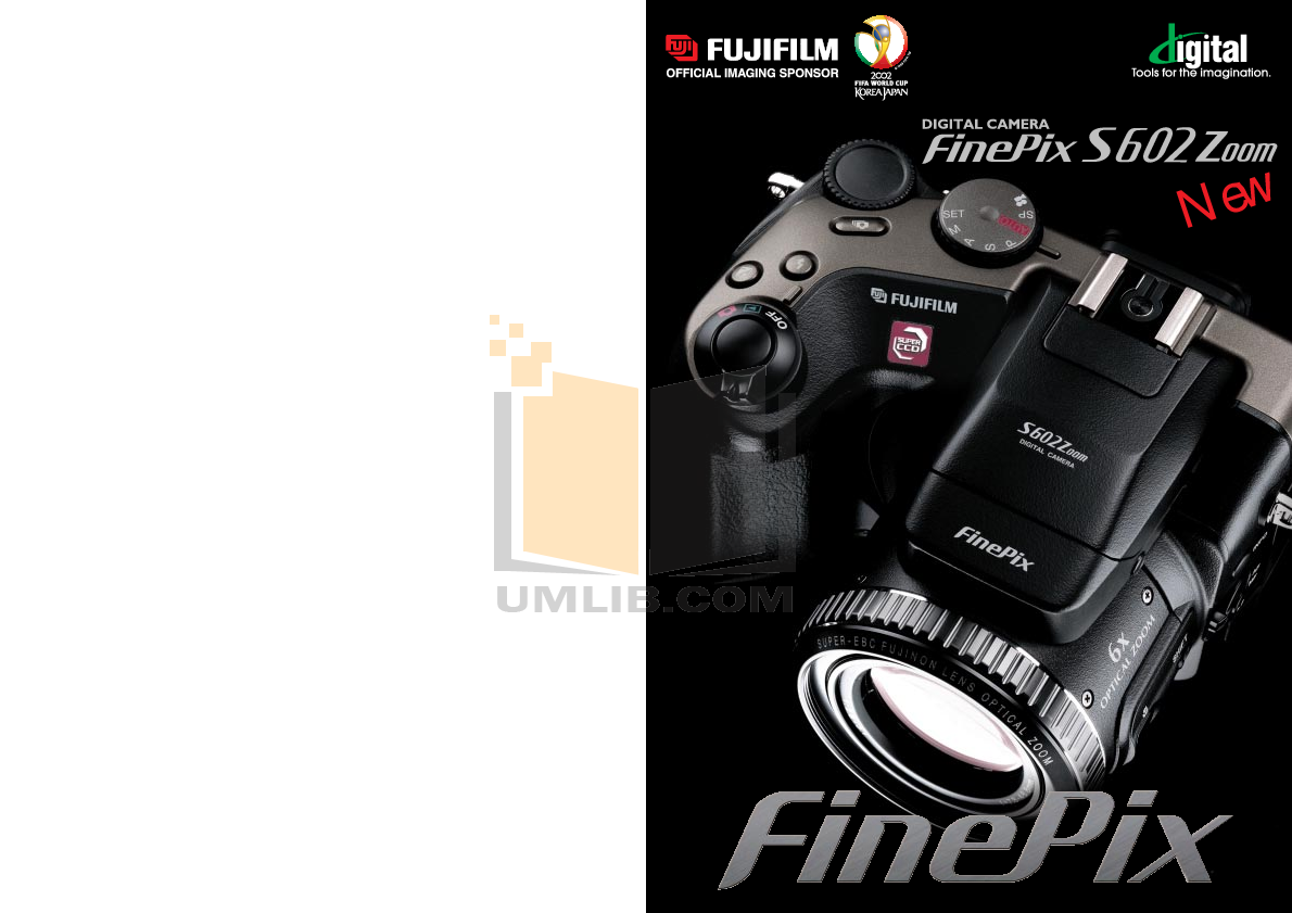 pdf for FujiFilm Digital Camera Finepix S602 manual