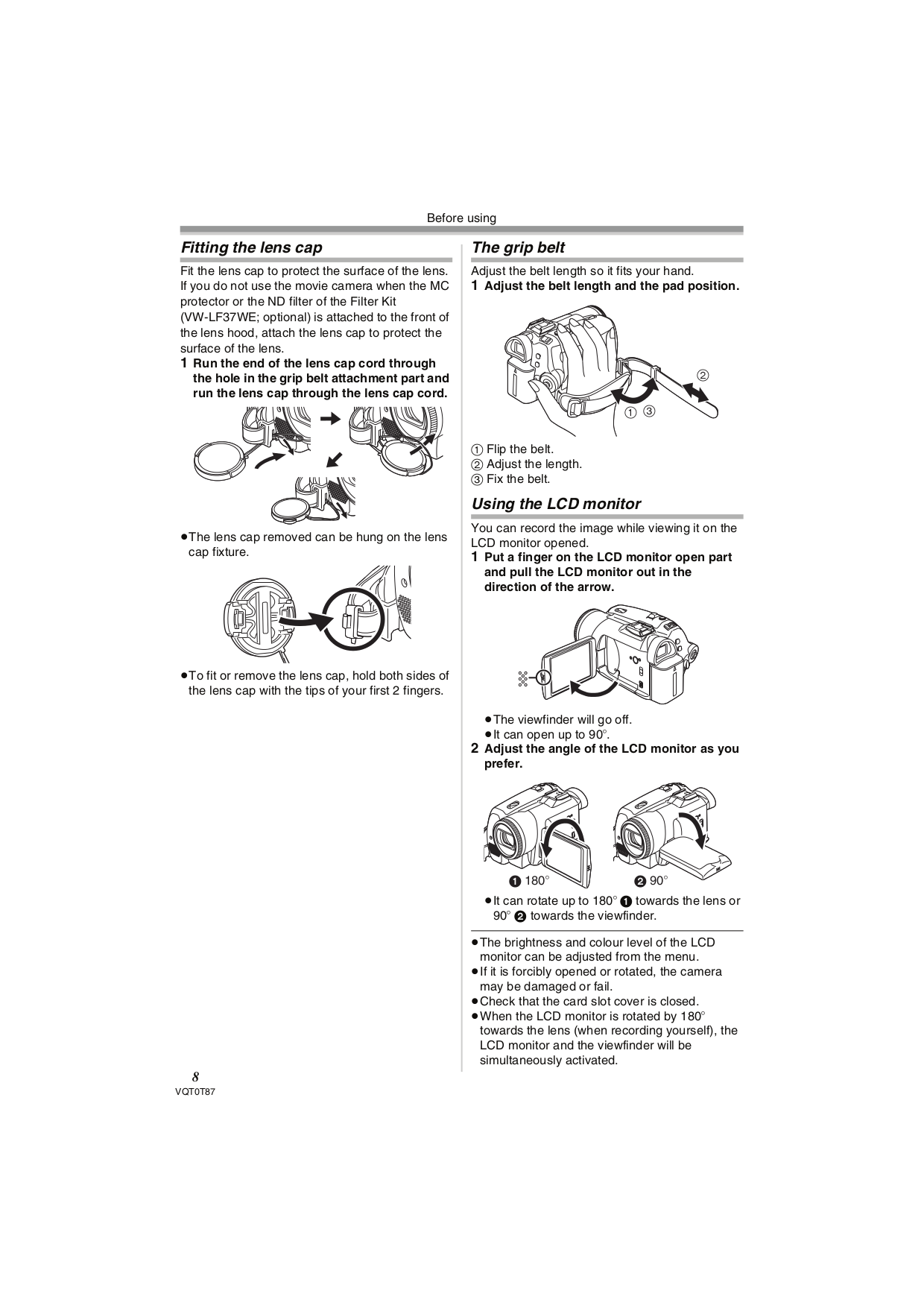 ... Panasonic Camcorders NV-GS27 pdf page preview