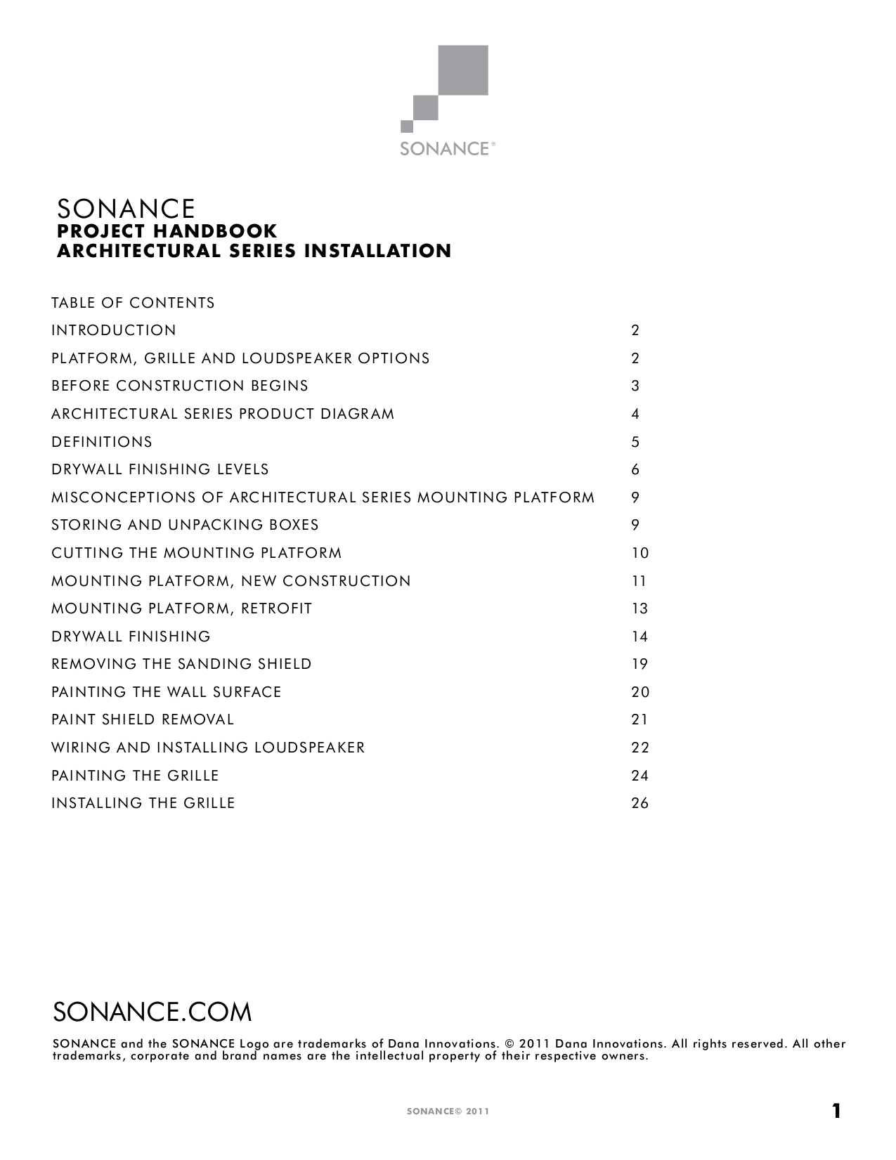 sonance cr101