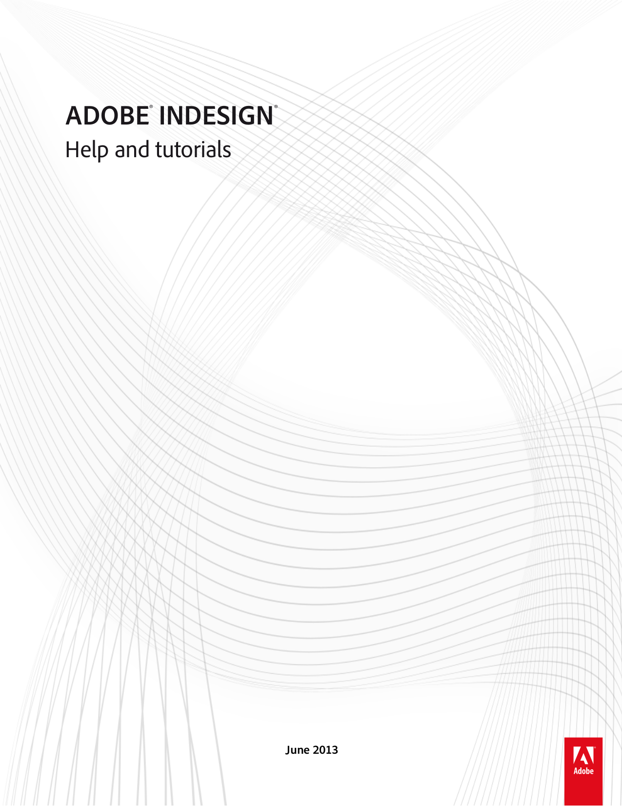 Adobe Indesign Manual Pdf