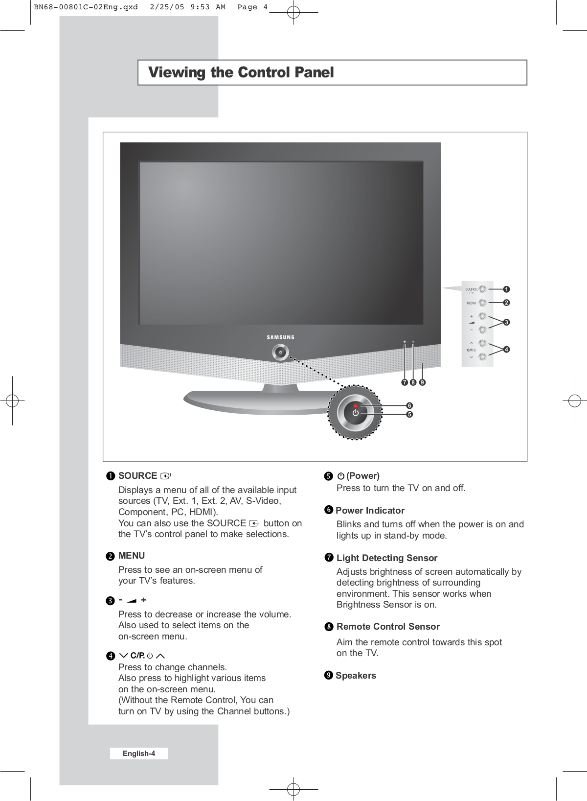 ... Samsung TV LE32R51B pdf page preview ...