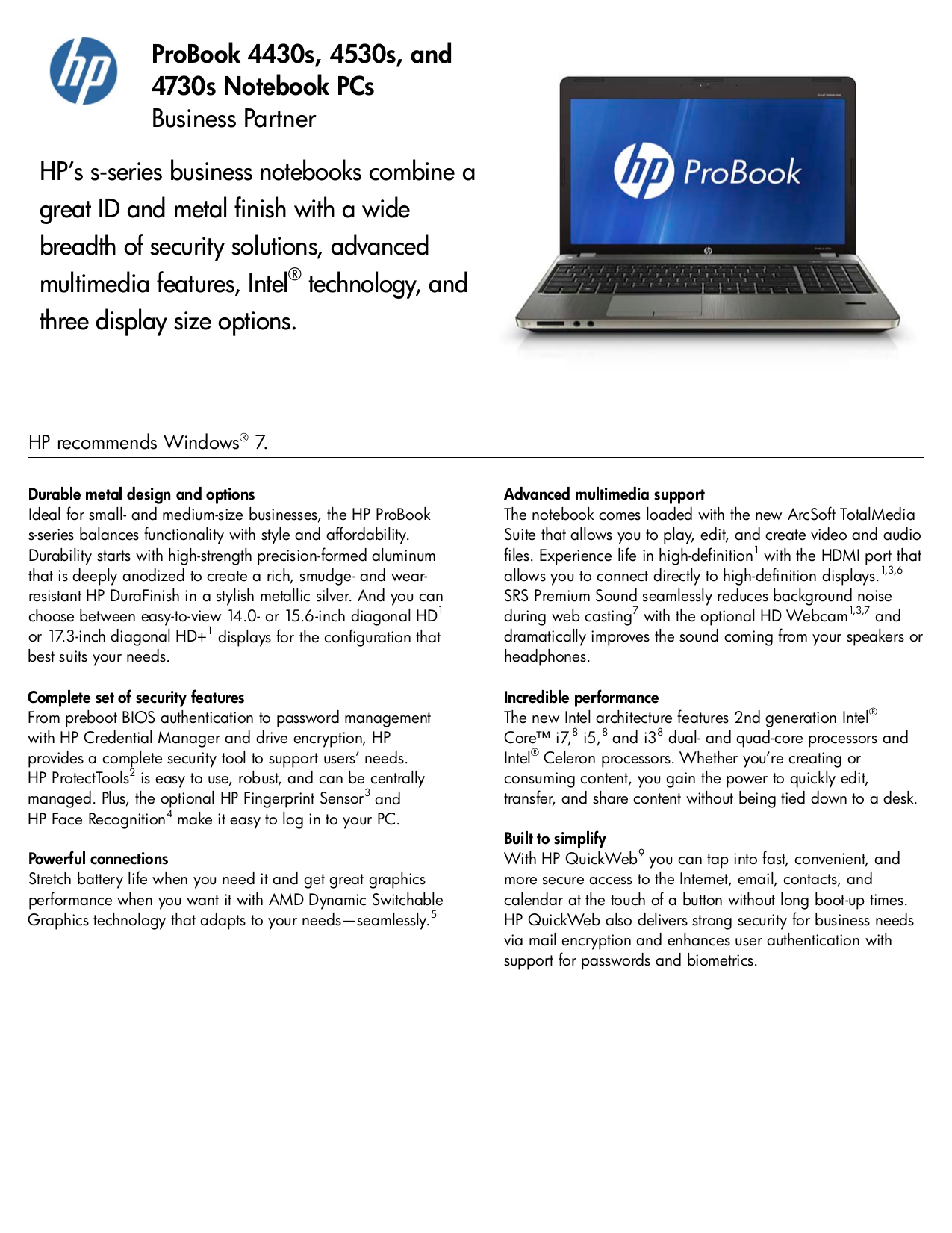 Hp Probook 4530s Manual Download