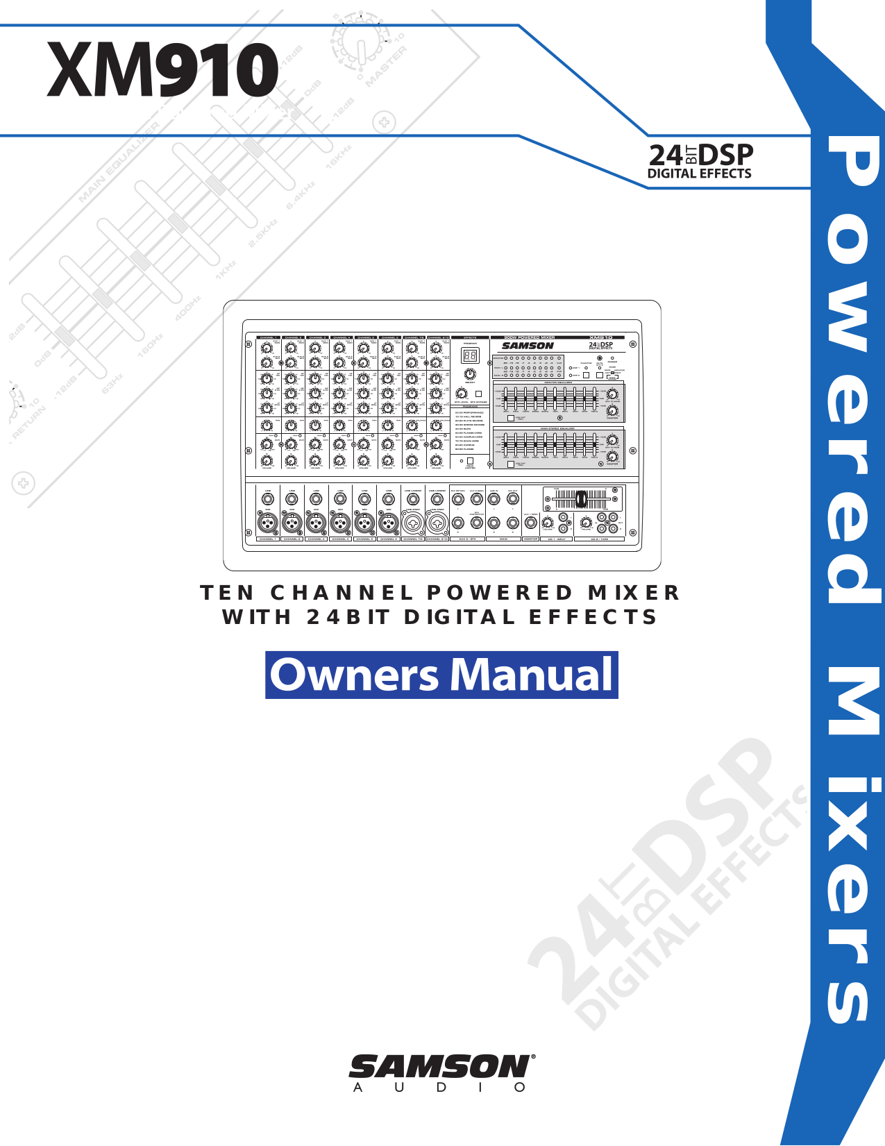 Download free pdf for Samson Servo 600 Amp manual