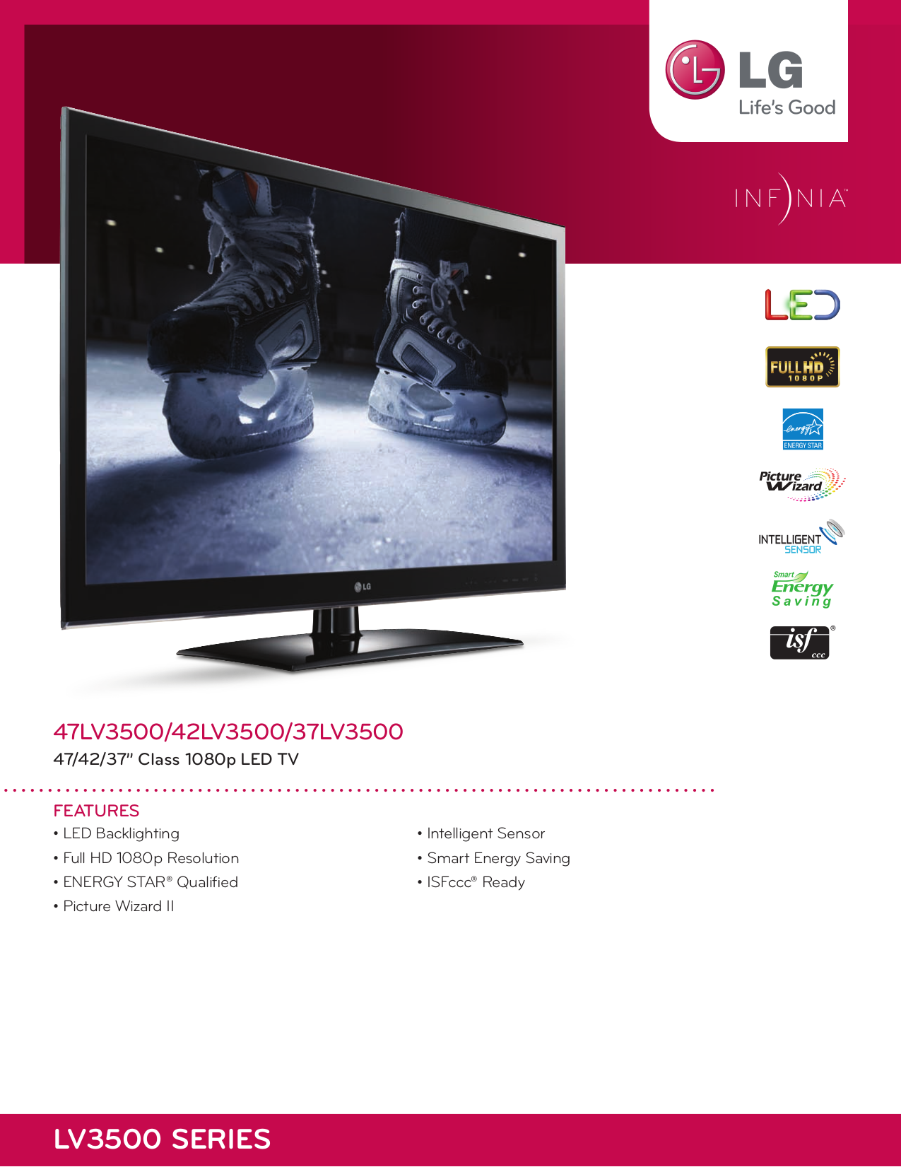 pdf for LG TV 42LV3500 manual