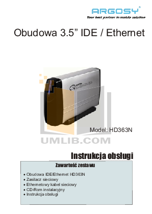 argosy hd363n manual Argosy hd363n manuals and user guides, storage manuals — all.