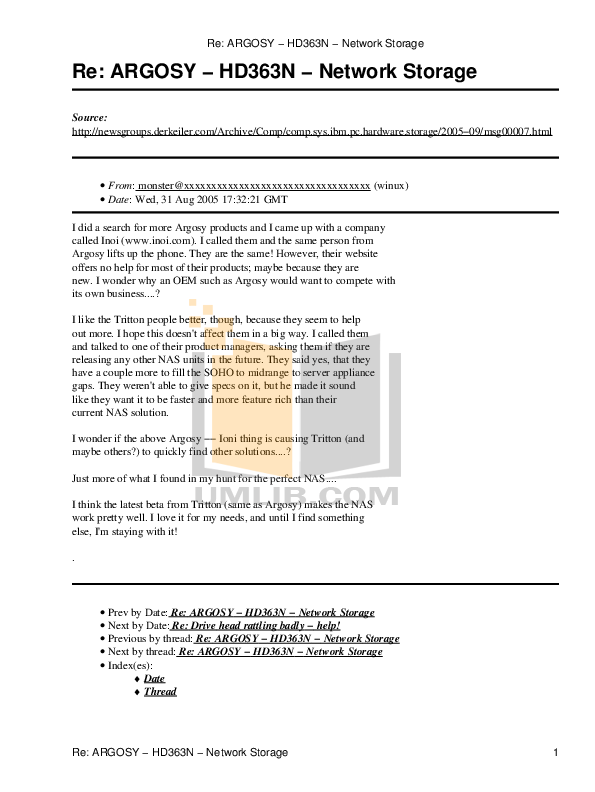 argosy hd363n manual Download free pdf for argosy hd363n storage manual.