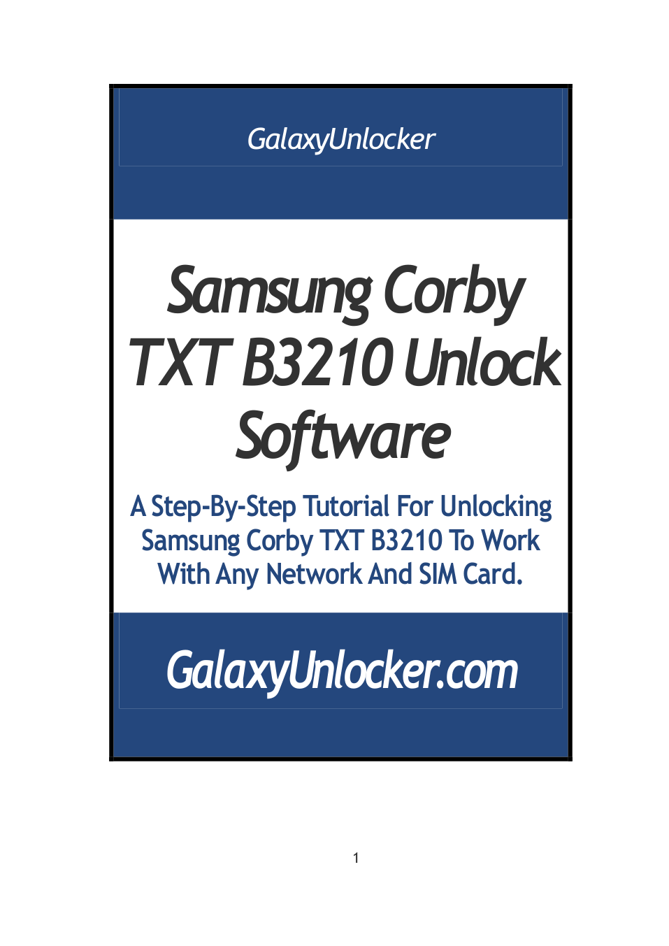 pdf for Samsung Cell Phone Corby TXT manual