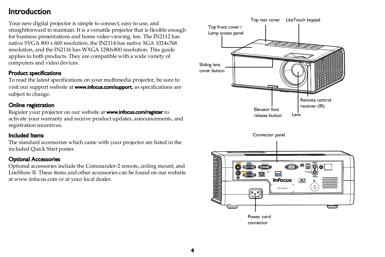 nview projector manuals