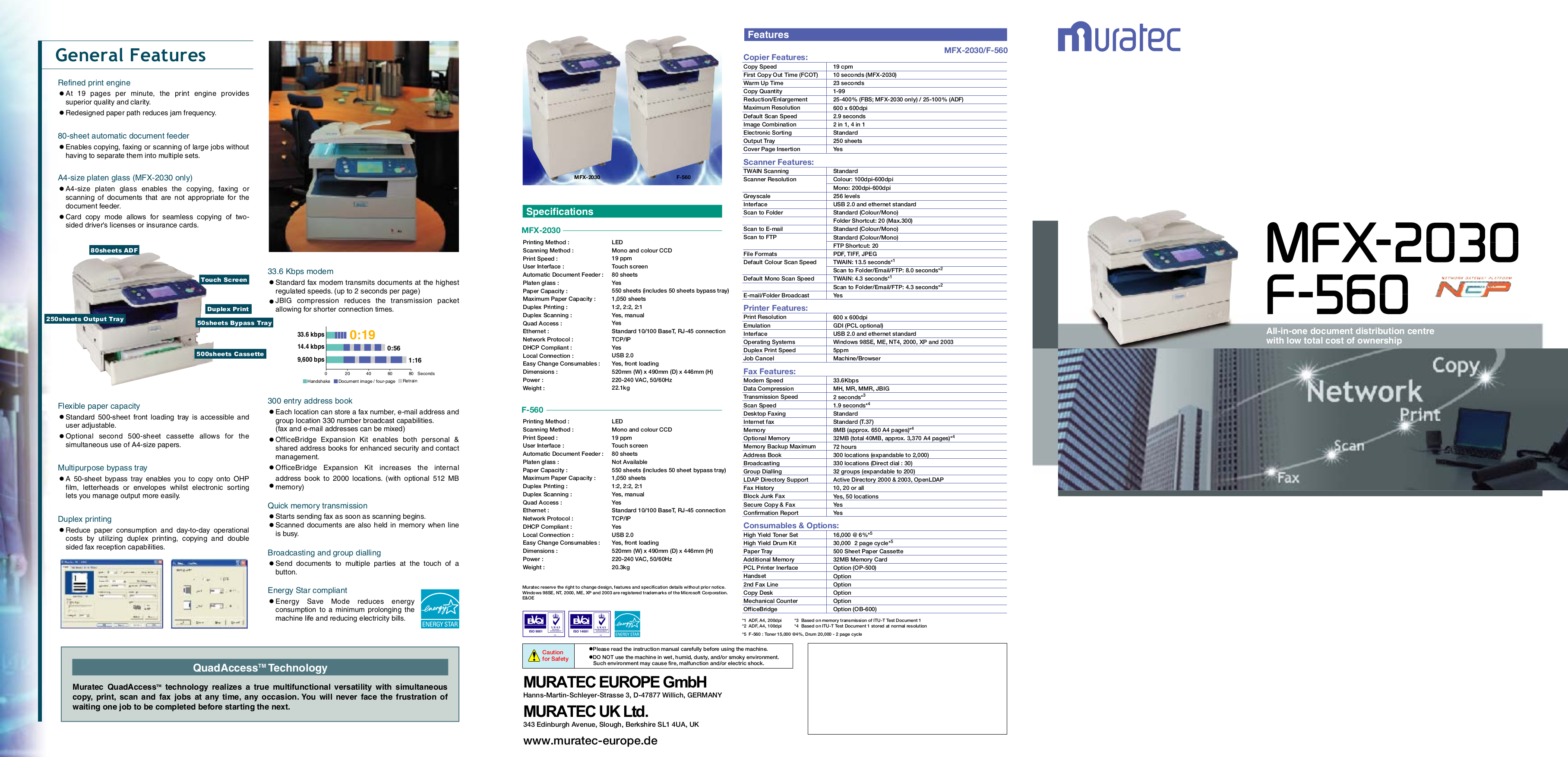 pdf for Muratec Fax Machine F-300 manual