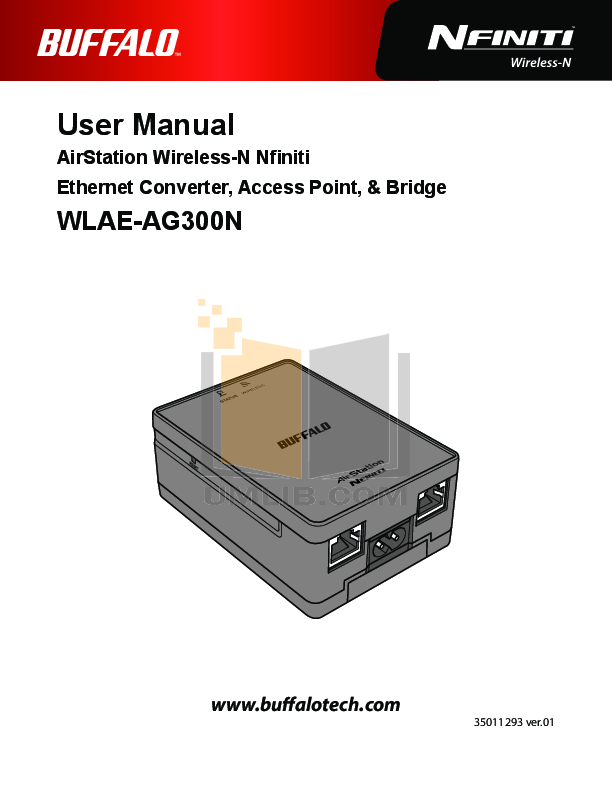 Pdf Manual For Buffalo Wireless Router Wzr Hp Ag300h