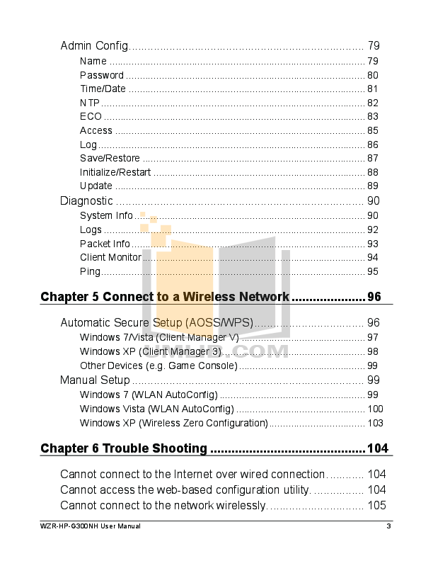 Pdf Manual For Buffalo Wireless Router Wzr Hp Ag300h