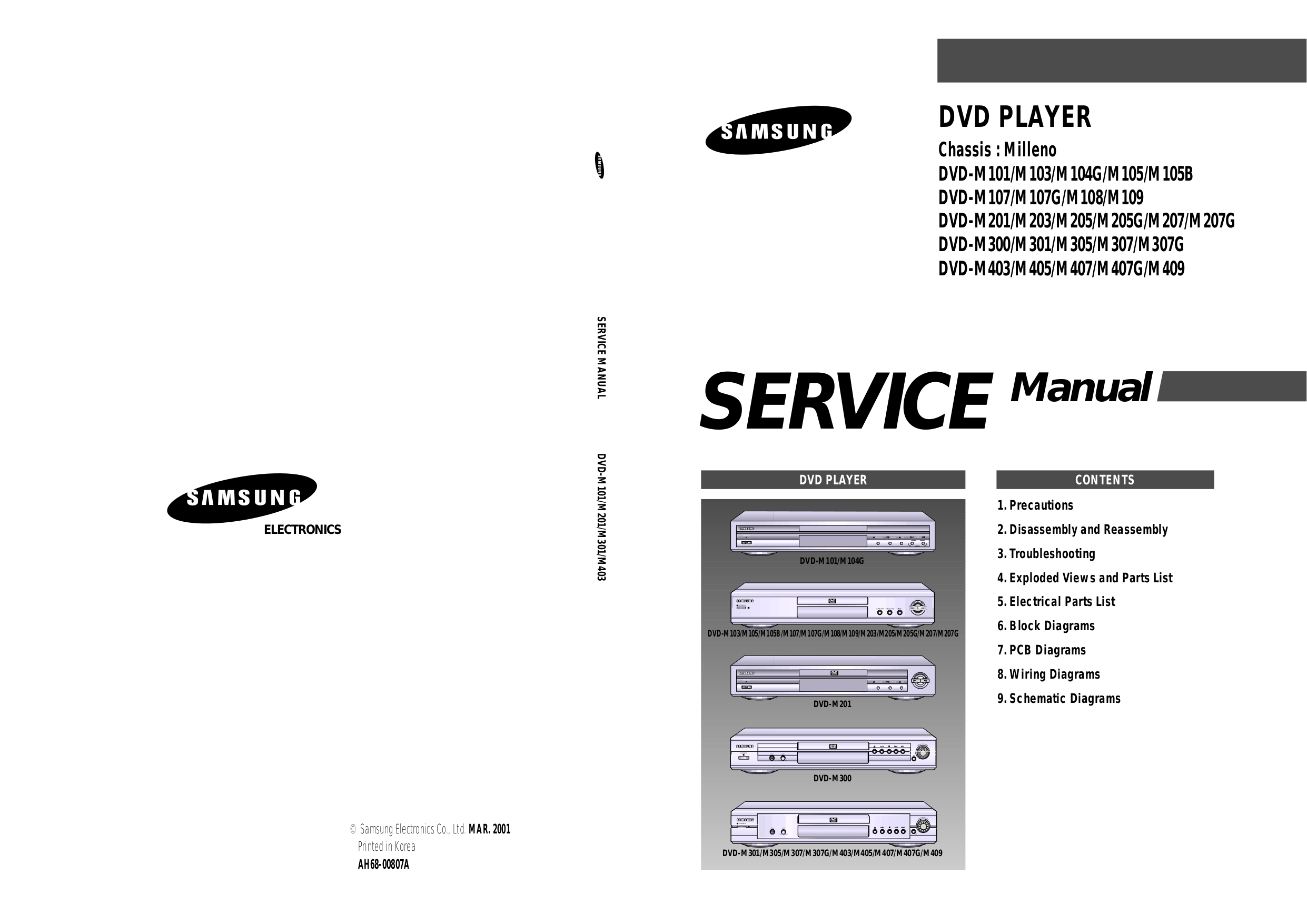 Pdf Manual For Samsung Dvd Players Dvd M205 DVD Player To TV Diagrams 103 Dvd Wiring Diagram