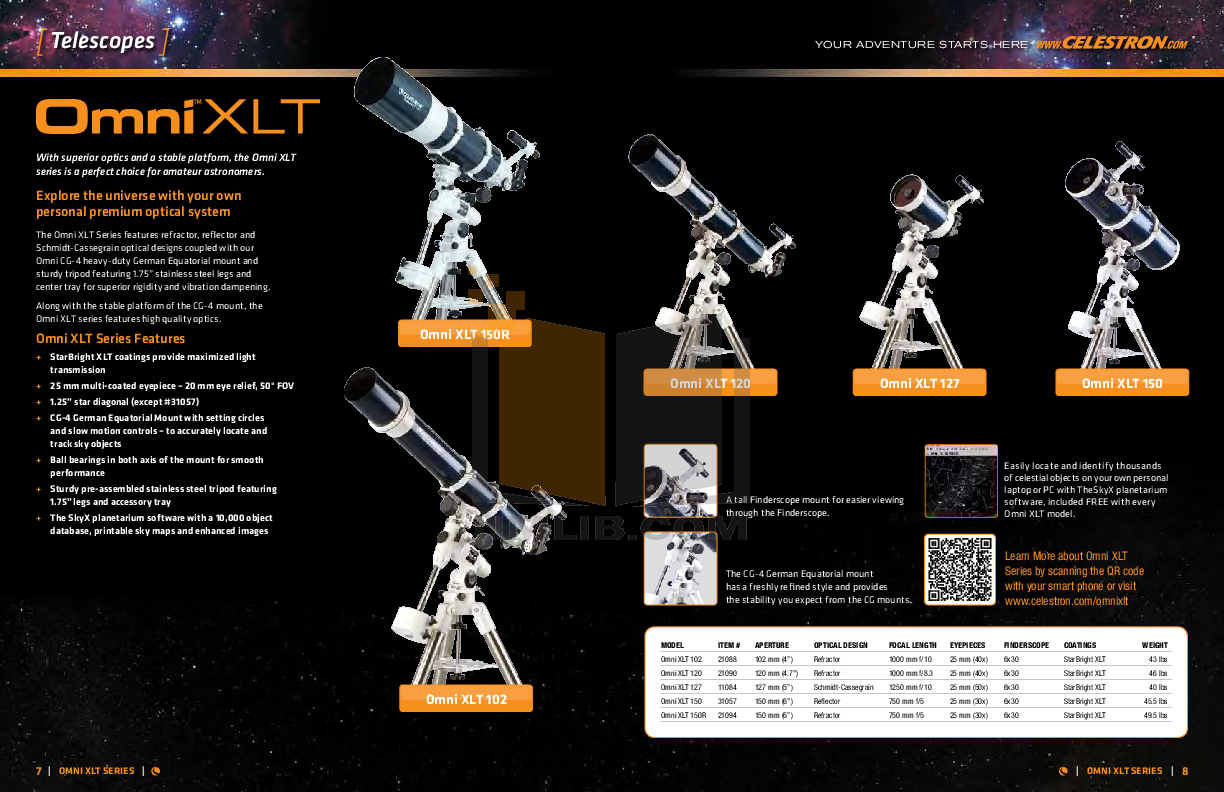 PDF Manual For Celestron Telescope C11 SGT