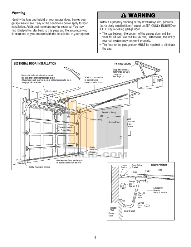 Pdf Manual For Chamberlain Other Hd200dm Garage Door Openers Chamberlain Other Hd200dm Garage Door Openers Pdf Page Preview