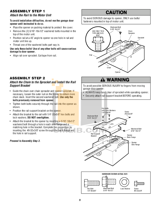 Pdf Manual For Chamberlain Other Hd200dm Garage Door Openers Chamberlain Other Hd200dm Garage Door Openers Pdf Page Preview