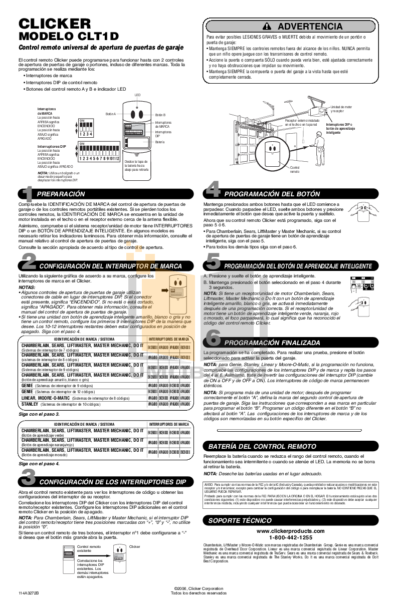 Pdf Manual For Chamberlain Other Hd200dm Garage Door Openers Chamberlain Other Hd200dm Garage Door Openers Pdf Page Preview