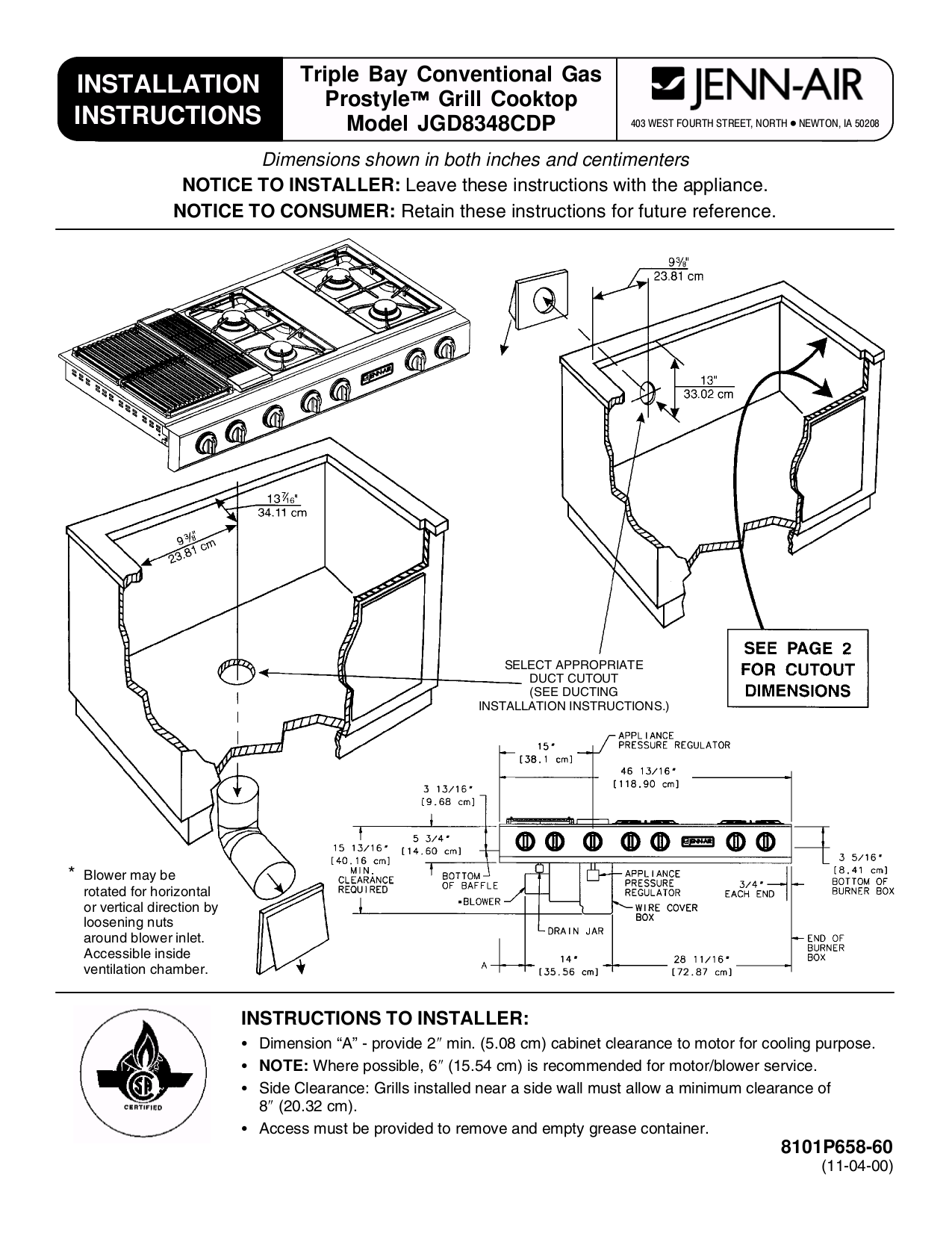 Jenn Air Range Manual