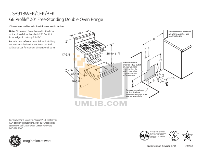 ge profile range owner's manual ge profile range owner's manual