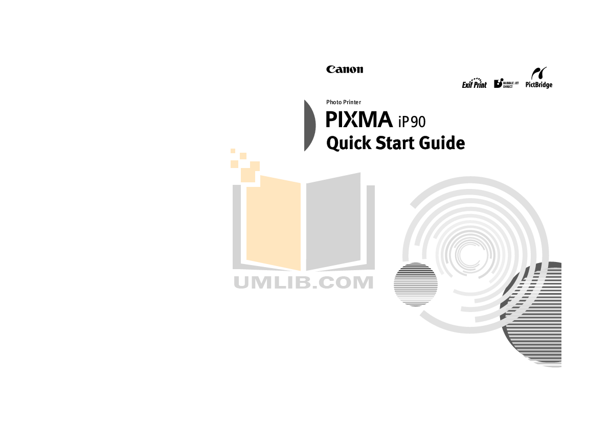 canon ip90 manual