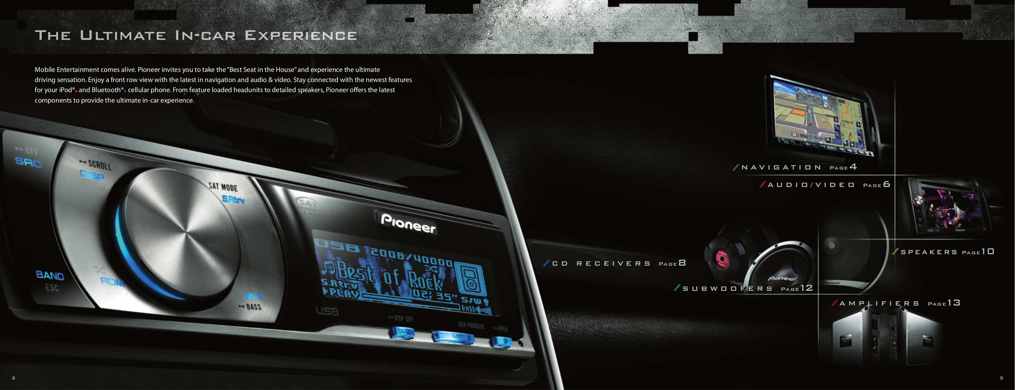 ... Pioneer Car Receiver DEH-2000MP pdf page preview ...